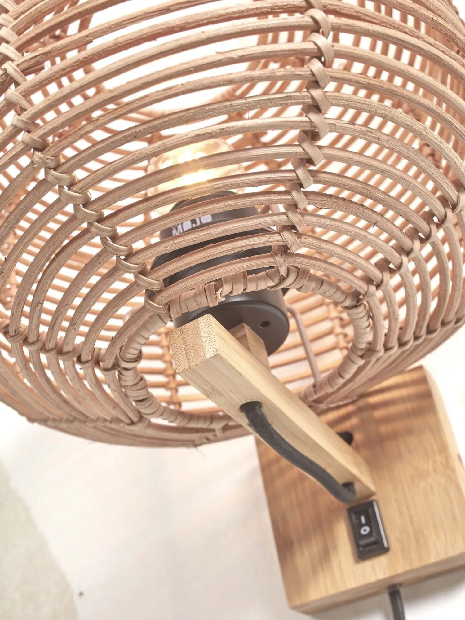 Wandlampen|Wandlampen-Good&Mojo Tanami L Wandlamp Natural