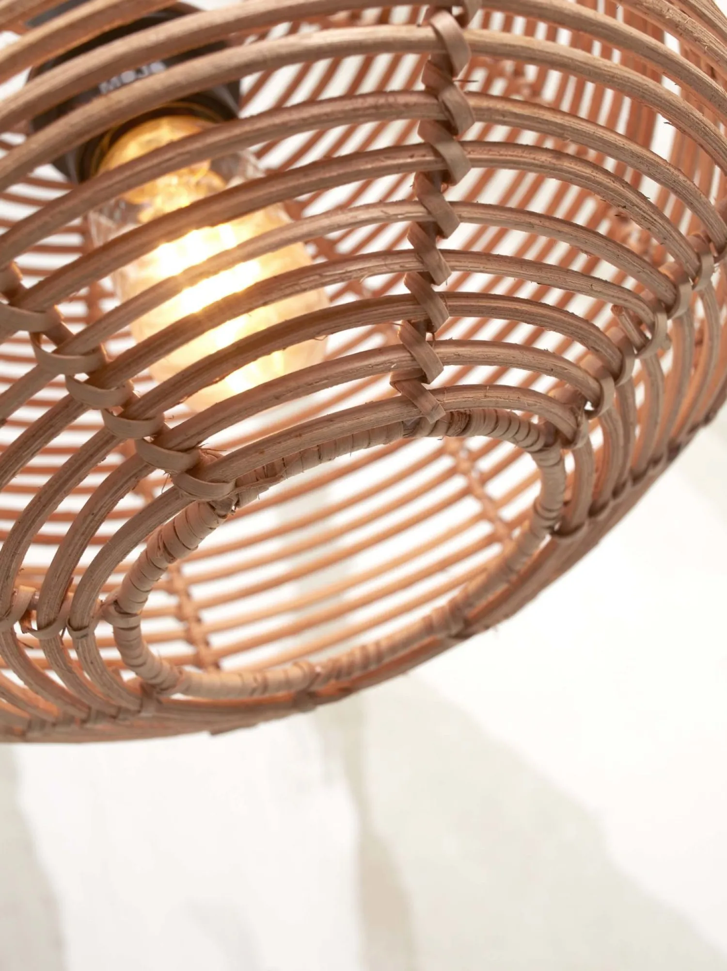 Rotan Plafondlampen|Plafondlampen-Good&Mojo Tanami Plafondlamp Natural
