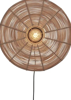 Wandlampen|Wandlampen-Good&Mojo Tanami Rond L Wandlamp Natural