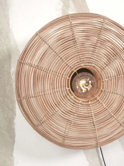 Wandlampen|Wandlampen-Good&Mojo Tanami Rond L Wandlamp Natural