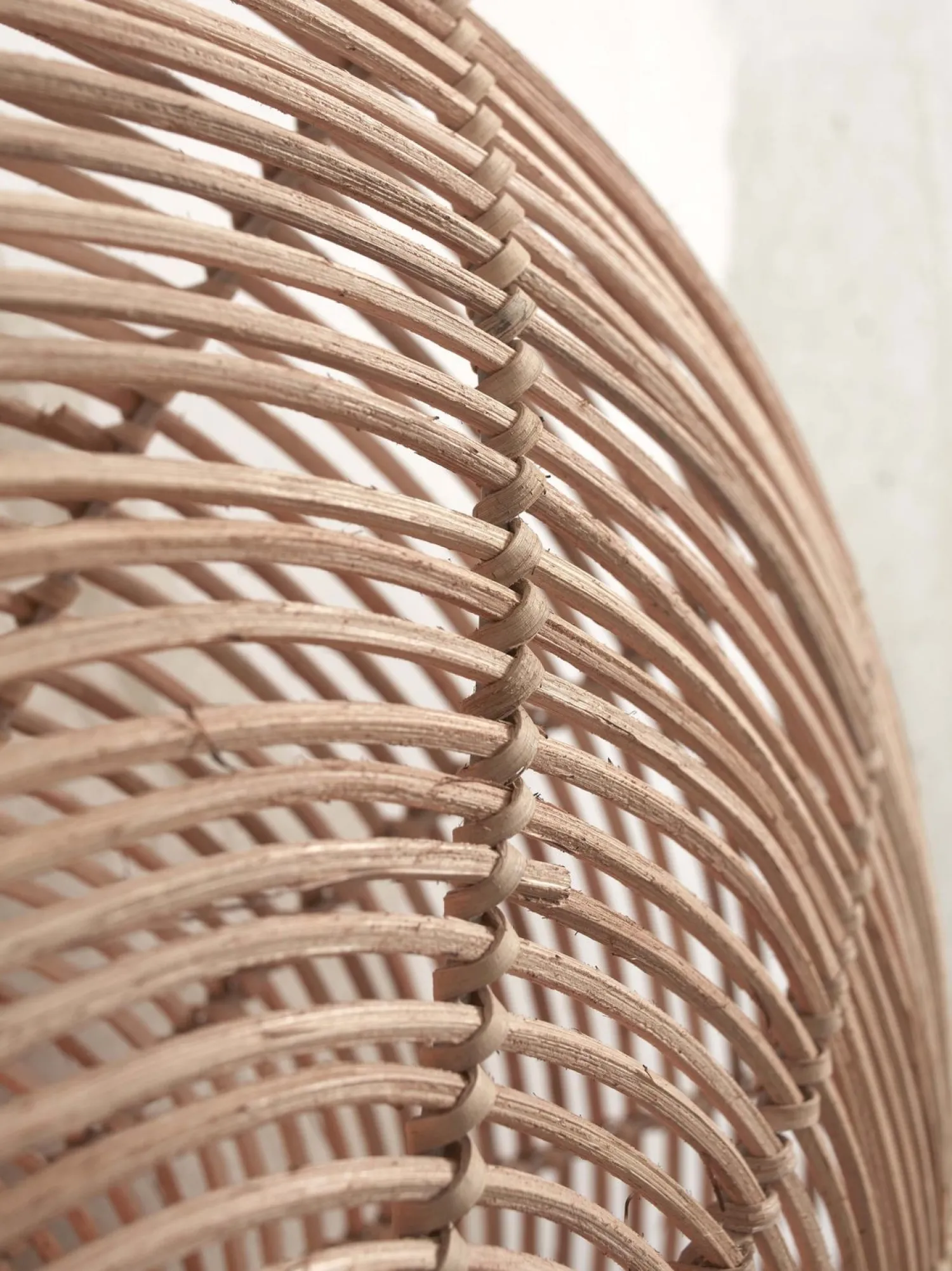 Wandlampen|Wandlampen-Good&Mojo Tanami Rond L Wandlamp Natural