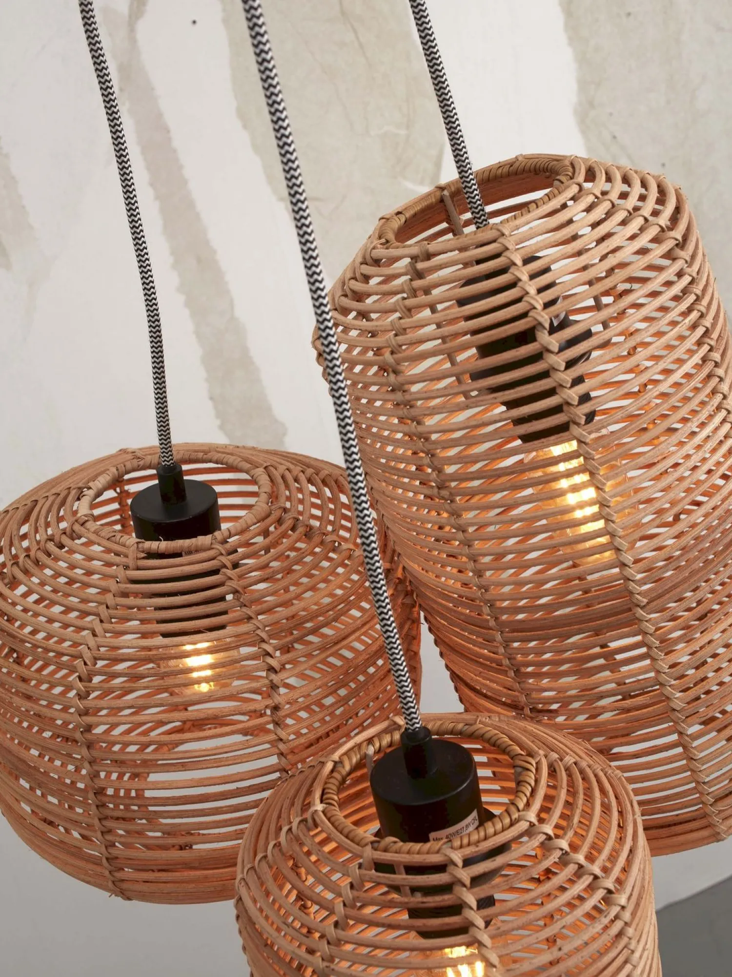 Hanglampen|Hanglampen-Good&Mojo Tanami S 3 Hanglamp Natural