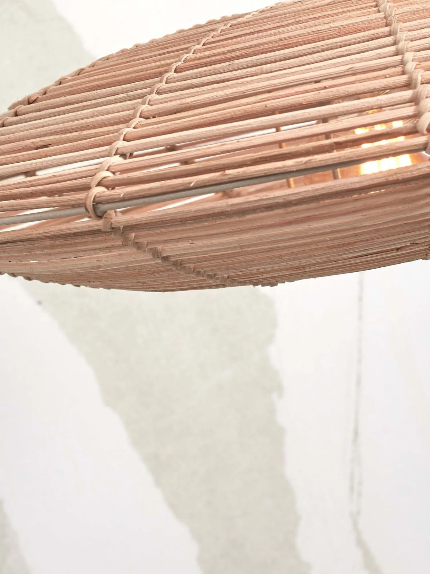 Rotan Plafondlampen|Plafondlampen-Good&Mojo Tanami S Plafondlamp Natural