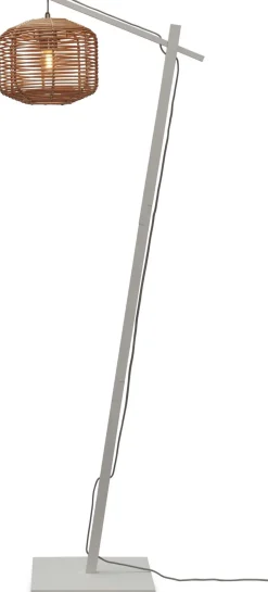 Vloerlampen|Vloerlampen-Good&Mojo Tanami S Vloerlamp White, Natural, Grey