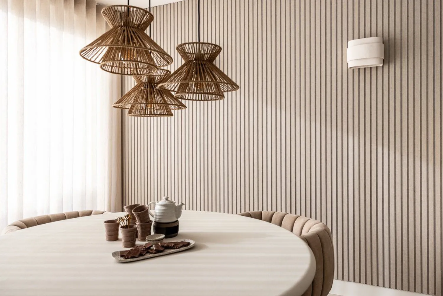 Hanglampen|Hanglampen-Lucide Tasman Hanglamp Naturel