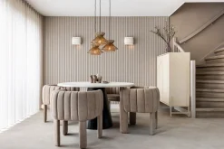 Hanglampen|Hanglampen-Lucide Tasman Hanglamp Naturel