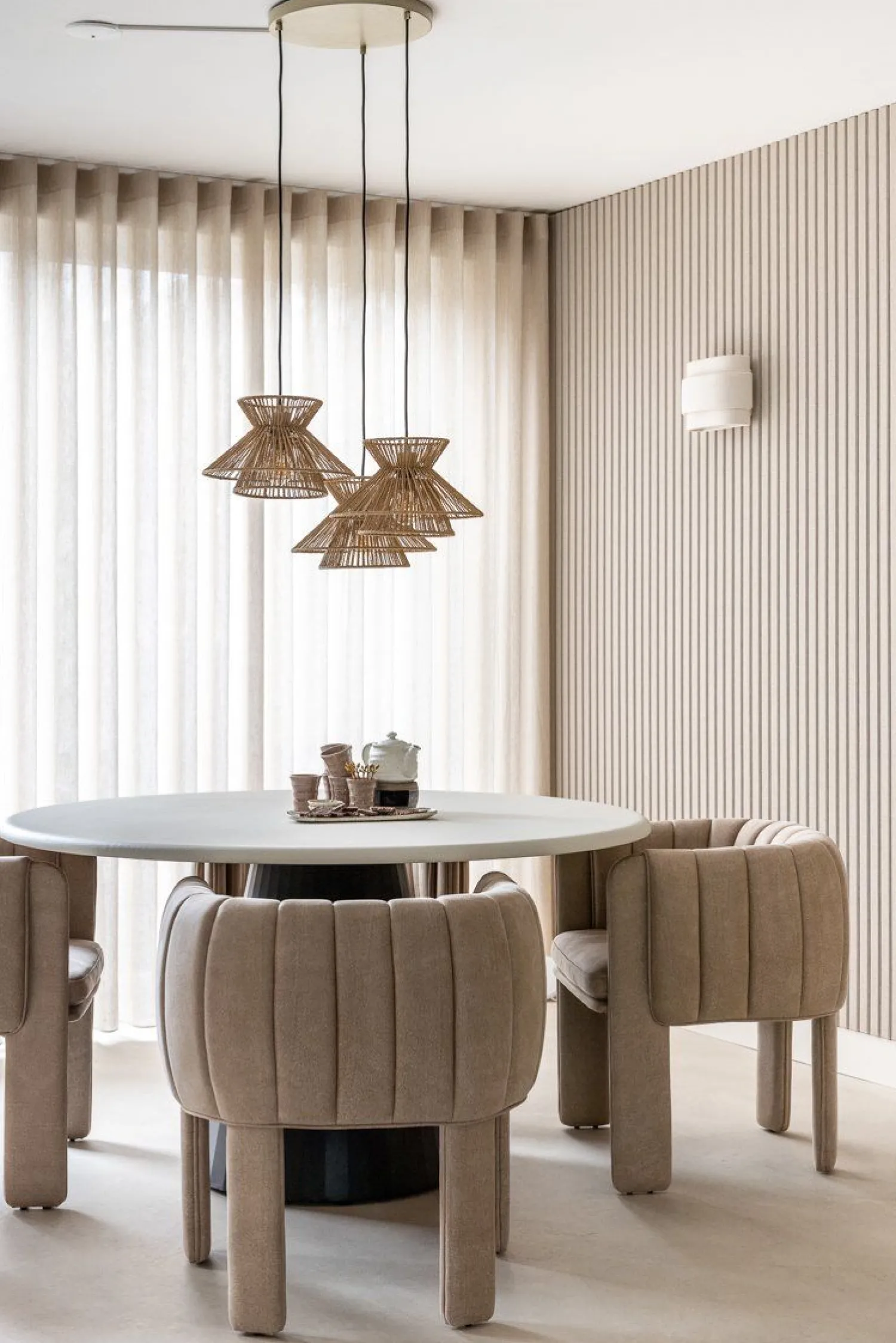 Hanglampen|Hanglampen-Lucide Tasman Hanglamp Naturel