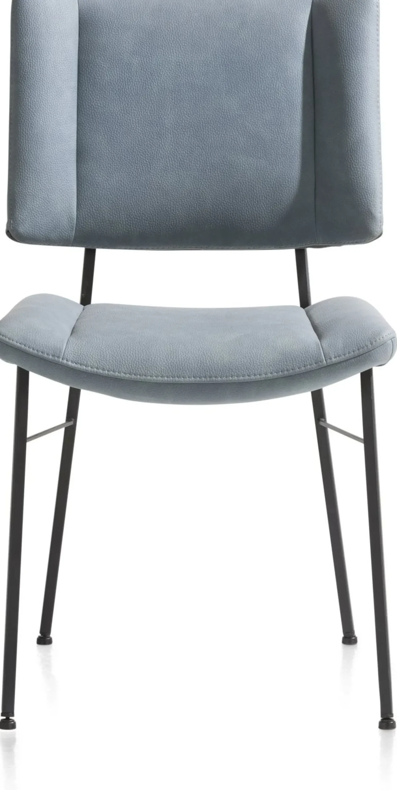Eetkamerstoelen Zonder Armleuning-XOOON Tatum Pala Eetkamerstoel Skyblue