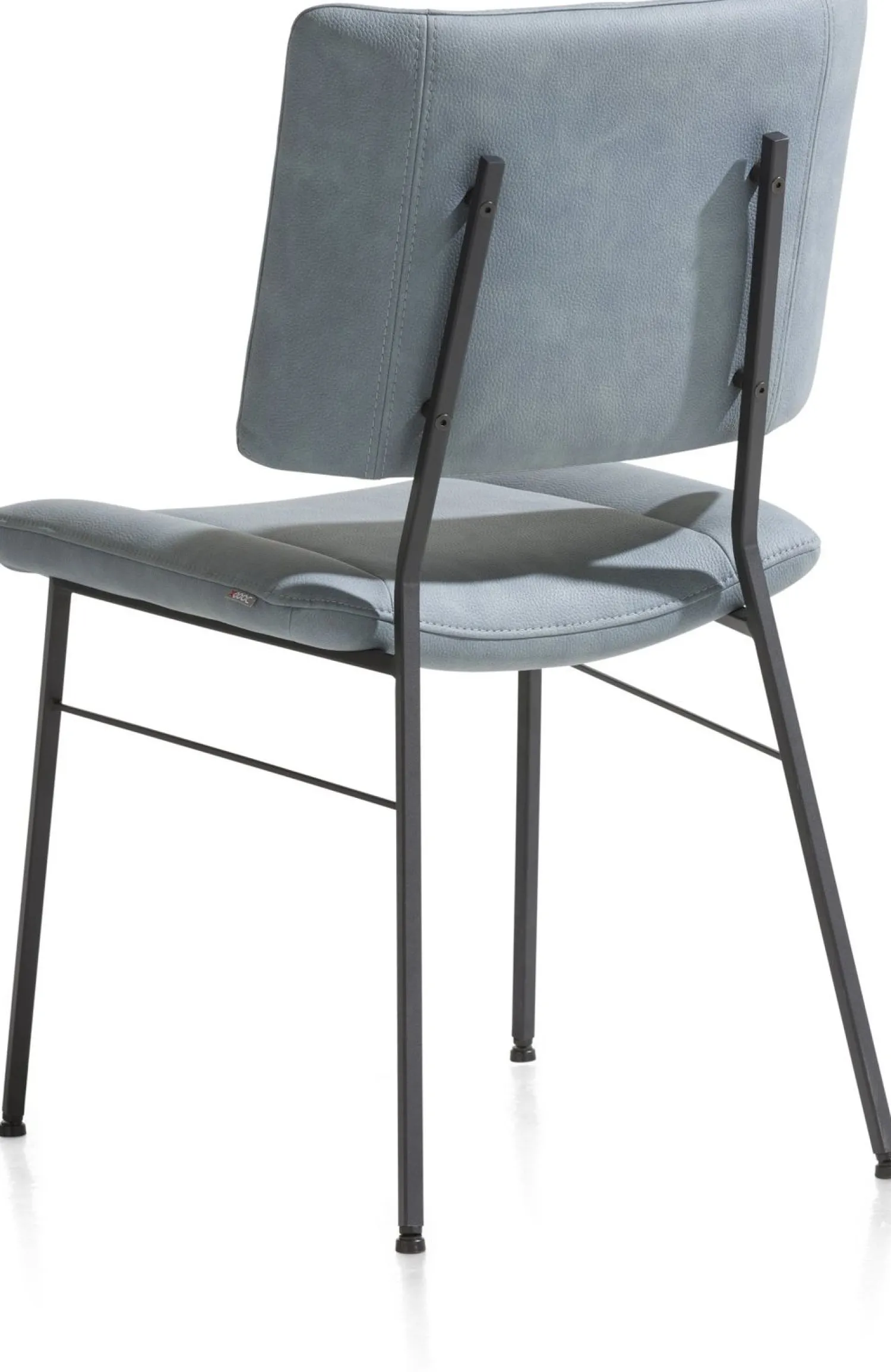 Eetkamerstoelen Zonder Armleuning-XOOON Tatum Pala Eetkamerstoel Skyblue