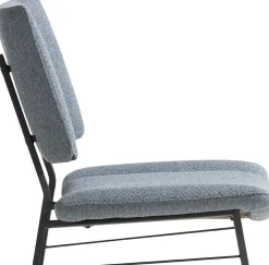 Eetkamerstoelen Zonder Armleuning-XOOON Tatum Ponti Eetkamerstoel Skyblue
