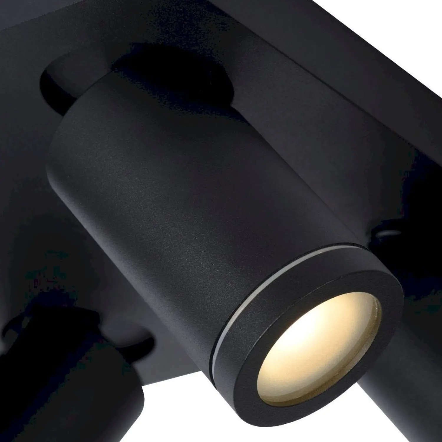 Moderne Plafondlampen|Plafondlampen-Lucide Taylor Plafondlamp Zwart