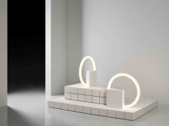 Design Tafellampen|Tafellampen-Pastoe TC-6 Tafellamp Wit
