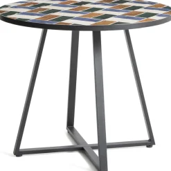 Tuintafels-Kave Home Tella Outdoor Bistrotafel Grafiet, Multi