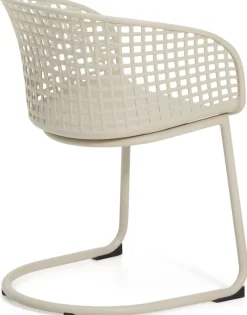 Tuinstoelen-Kave Home Tenaro Tuinstoel Beige