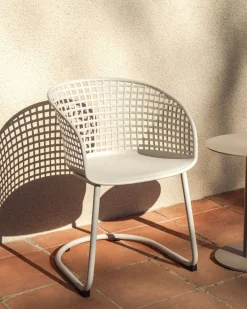 Tuinstoelen-Kave Home Tenaro Tuinstoel Beige