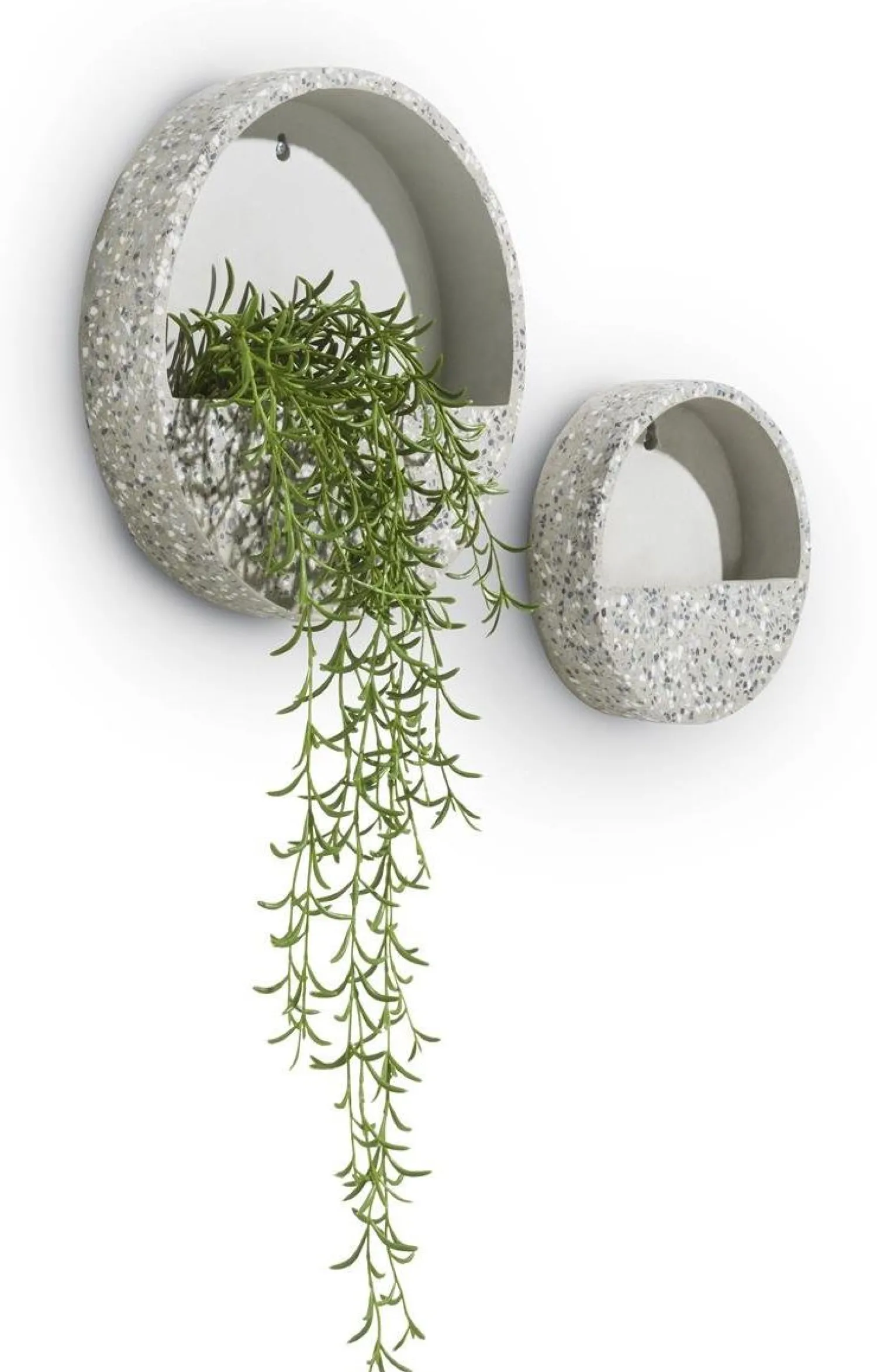 Wanddecoraties-COCO maison Terrazzo Wanddecoratie grijs