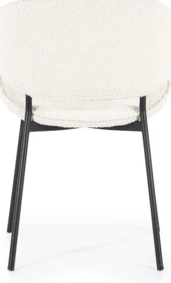 Eetkamerstoelen Met Armleuning-Eleonora Tess Eetkamerstoel Beige