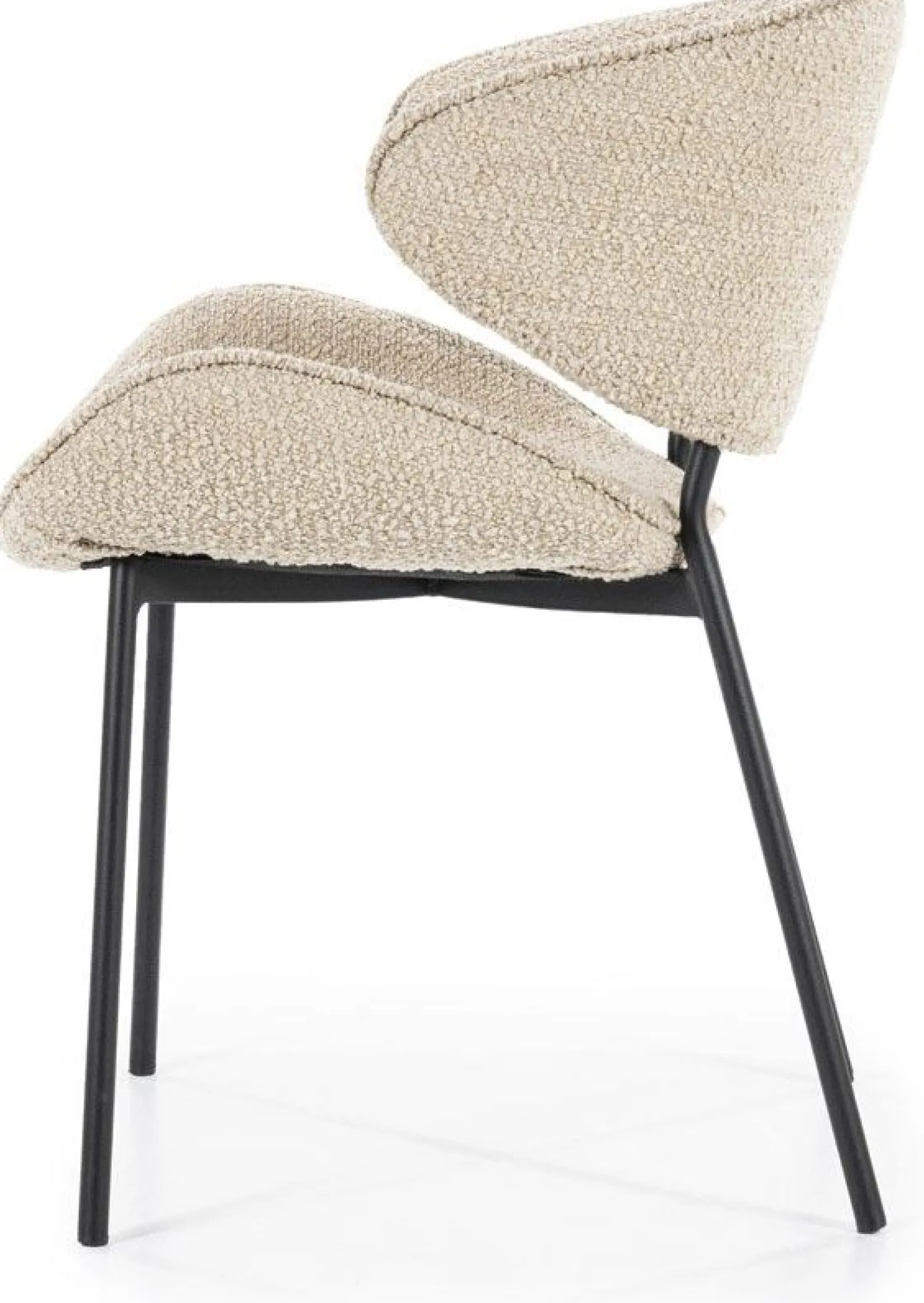 Eetkamerstoelen Met Armleuning-Eleonora Tess Eetkamerstoel Zand