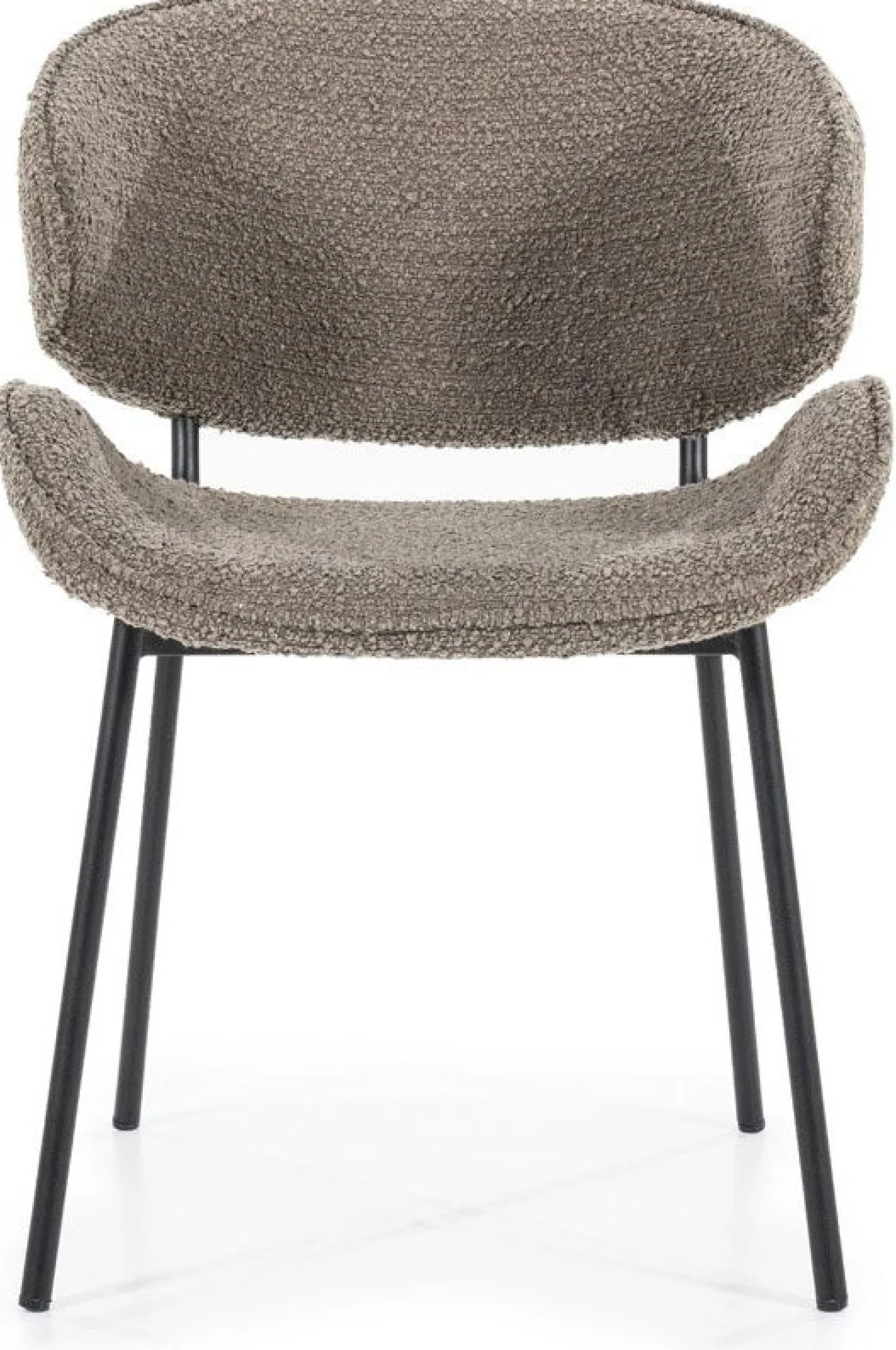 Eetkamerstoelen Met Armleuning-Eleonora Tess Eetkamerstoel Bruin