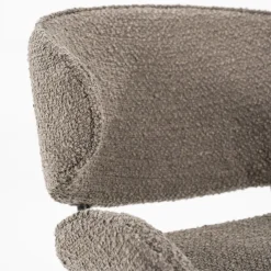 Eetkamerstoelen Met Armleuning-Eleonora Tess Eetkamerstoel Bruin