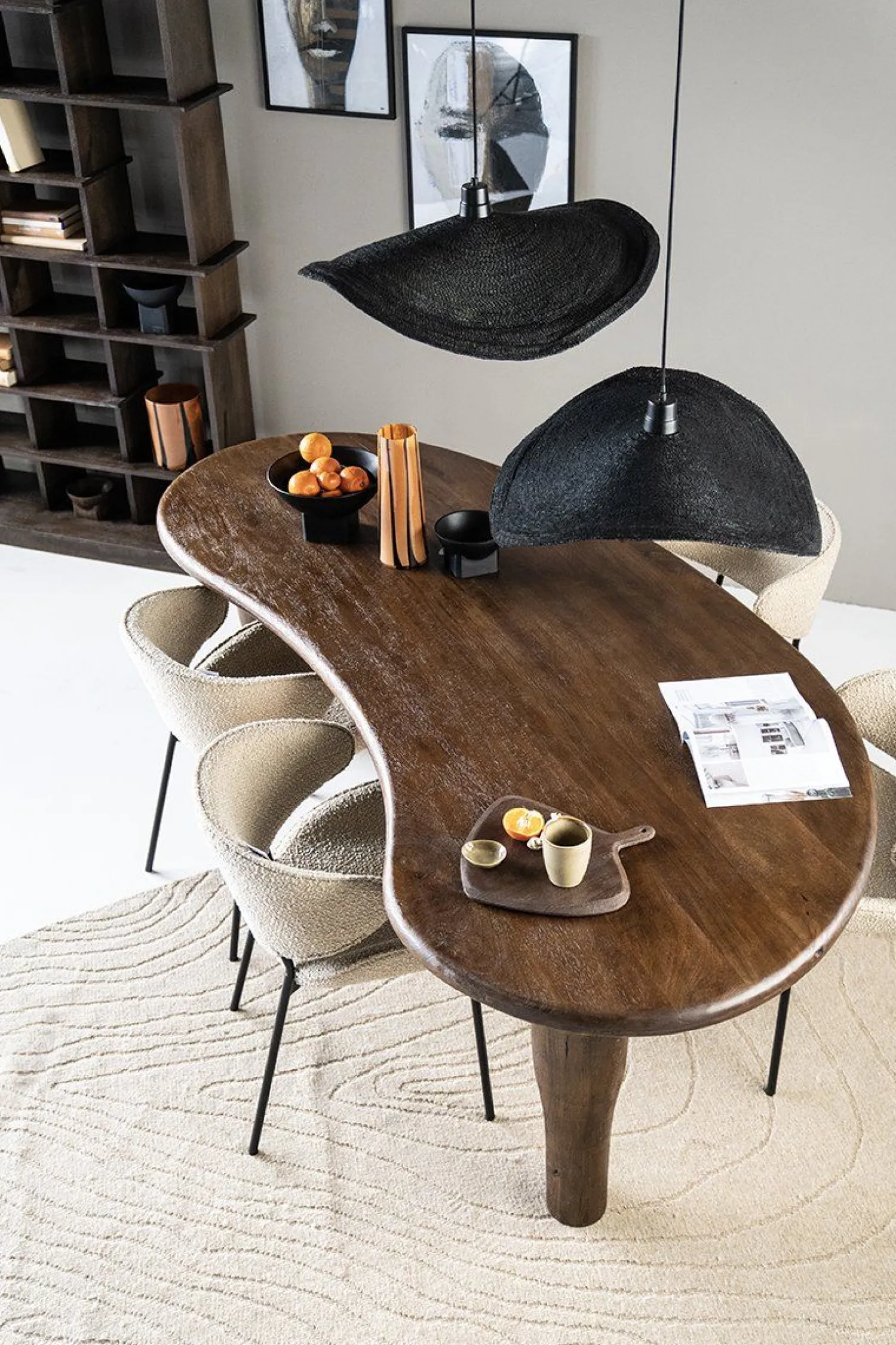 Eetkamerstoelen Met Armleuning-Eleonora Tess Eetkamerstoel Bruin