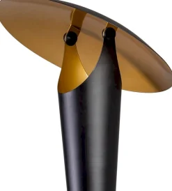 Industriële Vloerlampen|Vloerlampen-Eijerkamp Collectie The Britt Vloerlamp Zwart