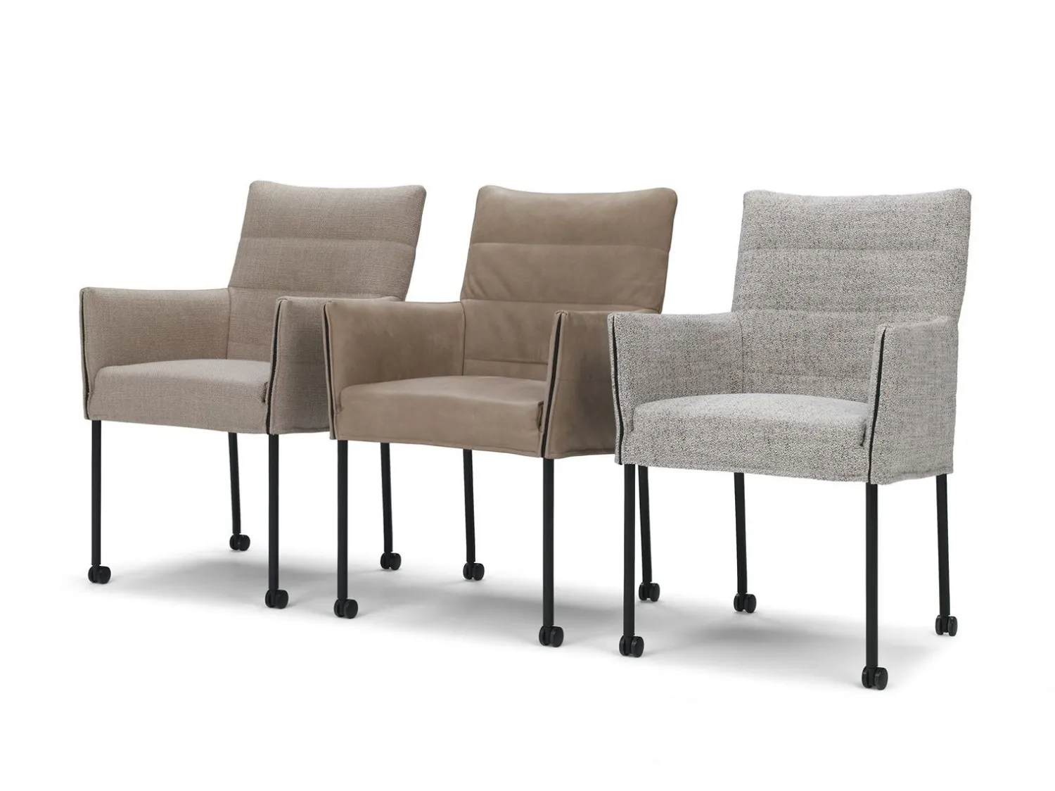 Eetkamerstoelen Met Armleuning-Eijerkamp Collectie Thijs Eetkamerstoel Oasis