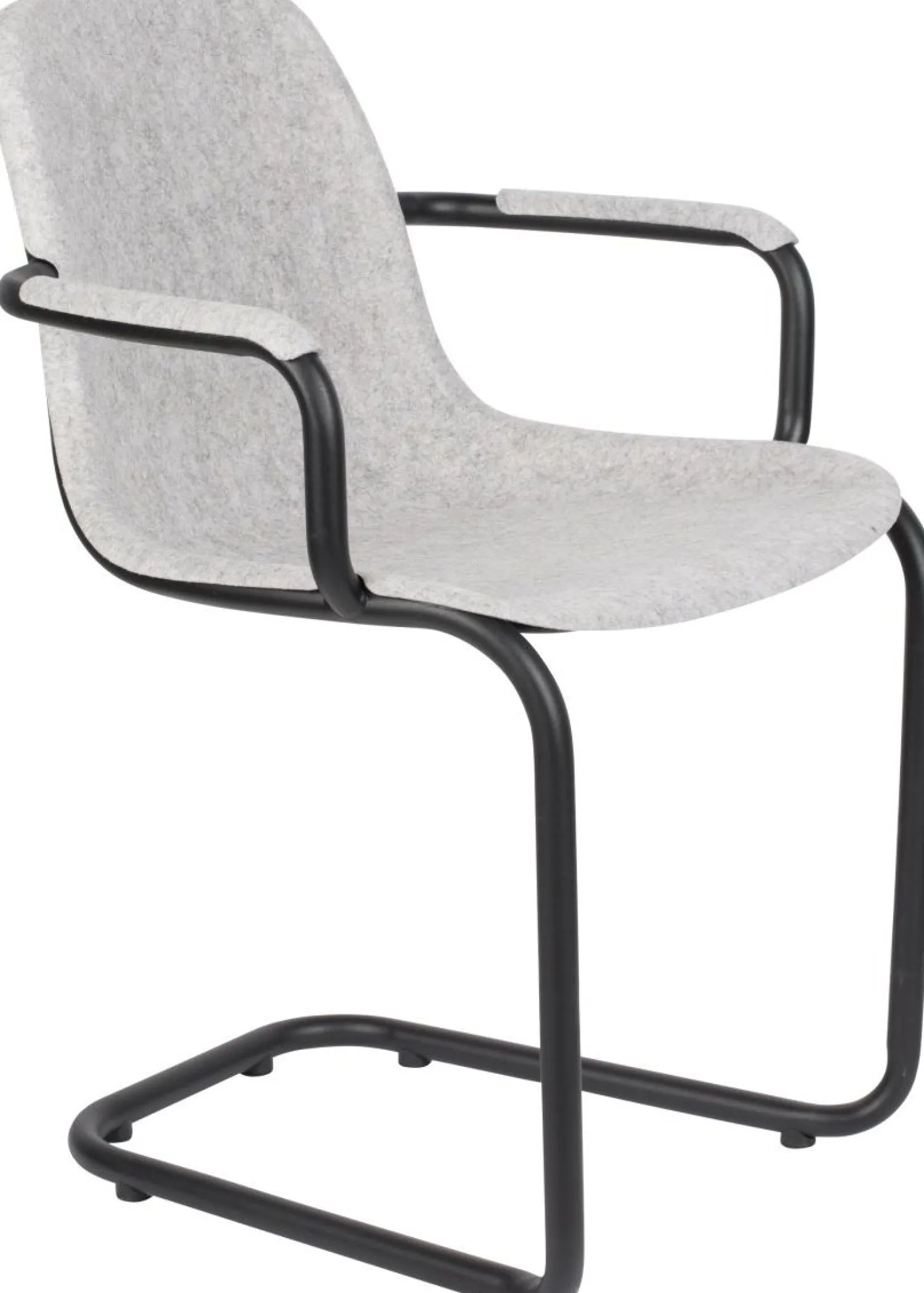 Eetkamerstoelen Met Armleuning-Zuiver Thirsty (set van 2) Armstoel Ash Grey