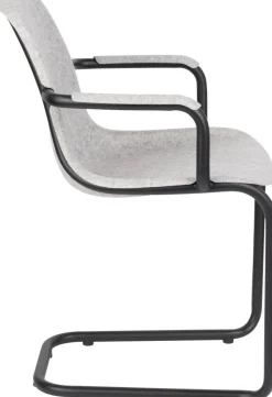 Eetkamerstoelen Met Armleuning-Zuiver Thirsty (set van 2) Armstoel Ash Grey