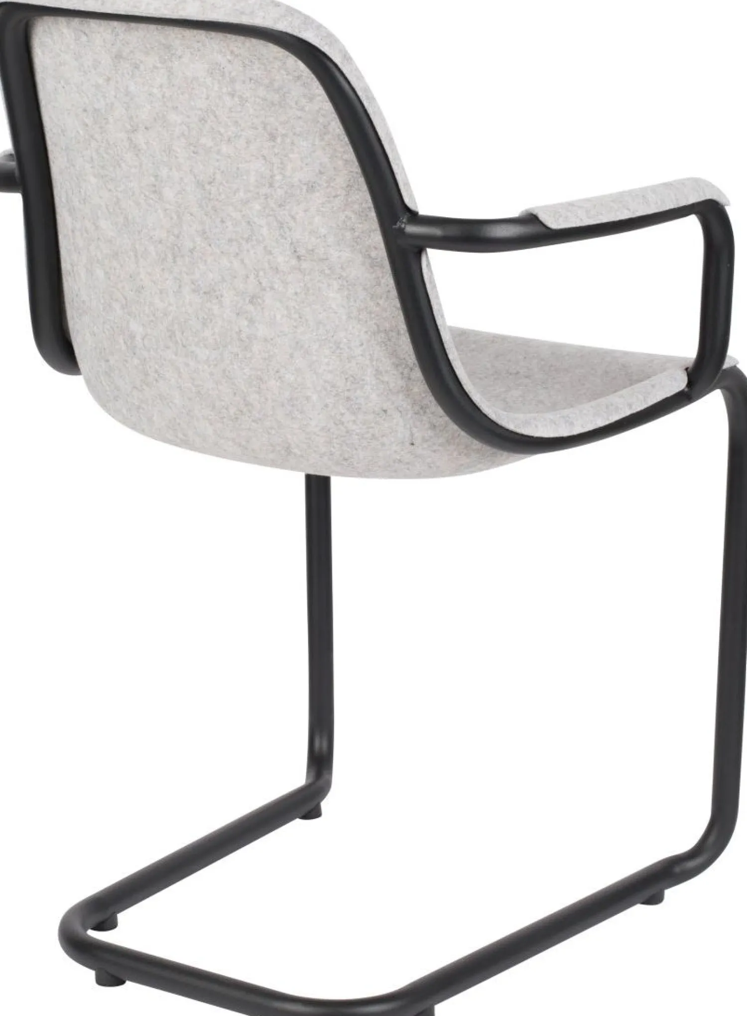 Eetkamerstoelen Met Armleuning-Zuiver Thirsty (set van 2) Armstoel Ash Grey