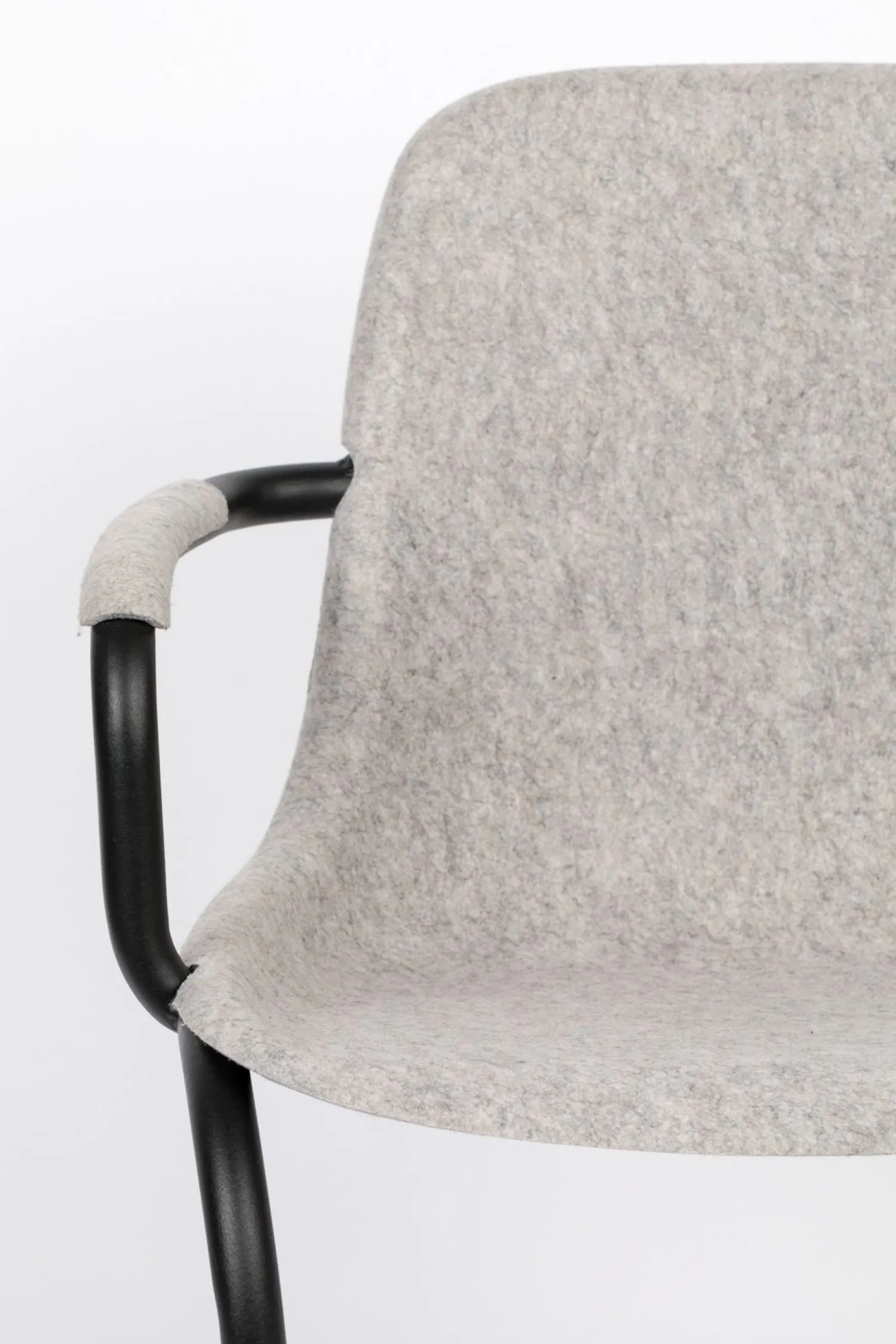 Eetkamerstoelen Met Armleuning-Zuiver Thirsty (set van 2) Armstoel Ash Grey