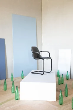 Eetkamerstoelen Met Armleuning-Zuiver Thirsty (set van 2) Armstoel Ash Grey