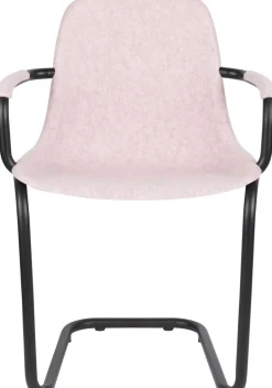 Eetkamerstoelen Met Armleuning-Zuiver Thirsty (set van 2) Armstoel Soft Pink