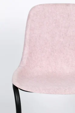 Eetkamerstoelen Zonder Armleuning-Zuiver Thirsty (set van 2) Eetkamerstoel Soft Pink