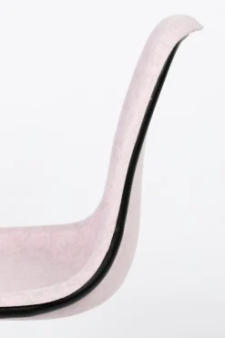 Eetkamerstoelen Zonder Armleuning-Zuiver Thirsty (set van 2) Eetkamerstoel Soft Pink