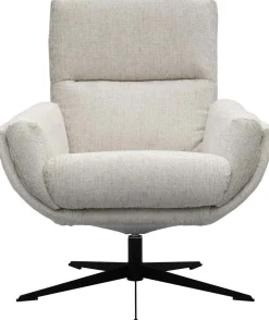 Draaifauteuils-Trendhopper Thomas Lage Rug Fauteuil Beige