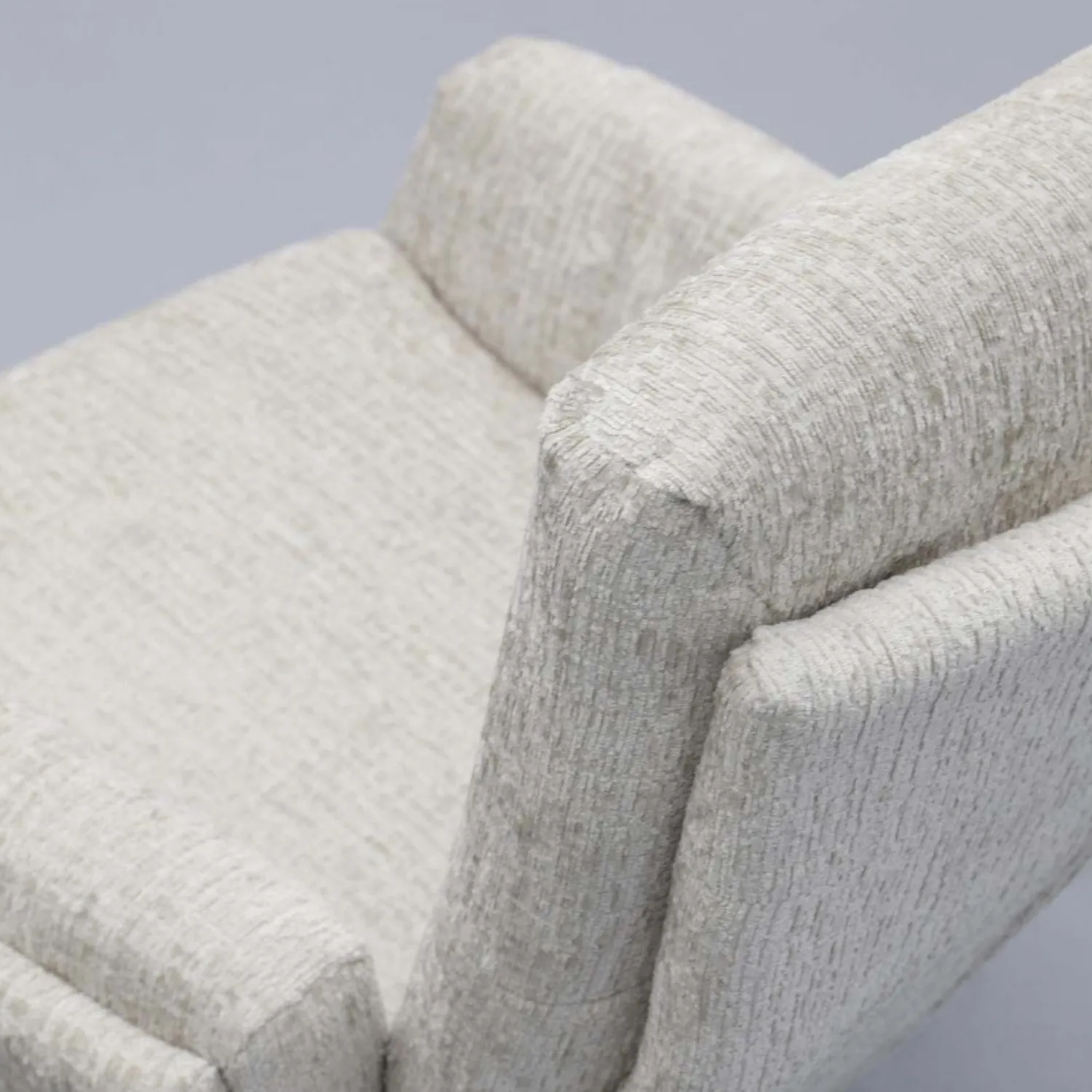 Draaifauteuils-Trendhopper Thomas Lage Rug Fauteuil Beige