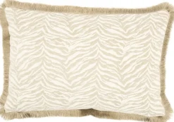 Poefjes & Krukjes|Sierkussens & Plaids-By Boo Tigra Kussen Beige