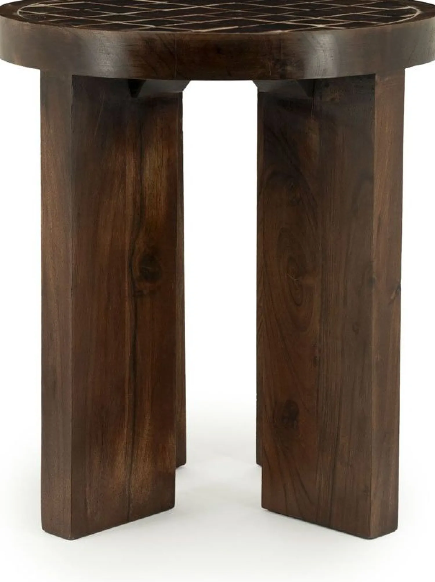 Ronde Bijzettafels-By Boo TiledUp Bijzettafel Brown