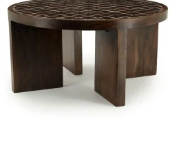 Ronde Salontafels-By Boo TiledUp Salontafel Brown