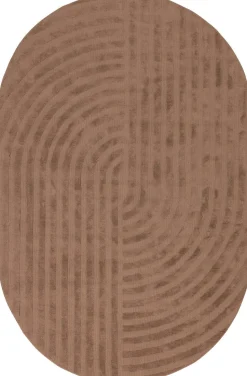Vloerkleden|Ovale Vloerkleden-COCO maison Timeless Arch Vloerkleed Taupe