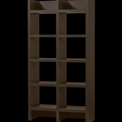 Vakkenkasten|Vakkenkasten-WOOOD Timo Vakkenkast Dark Brown