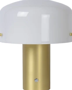 Tafellampen|Tafellampen-Lucide Timon Tafellamp Goud