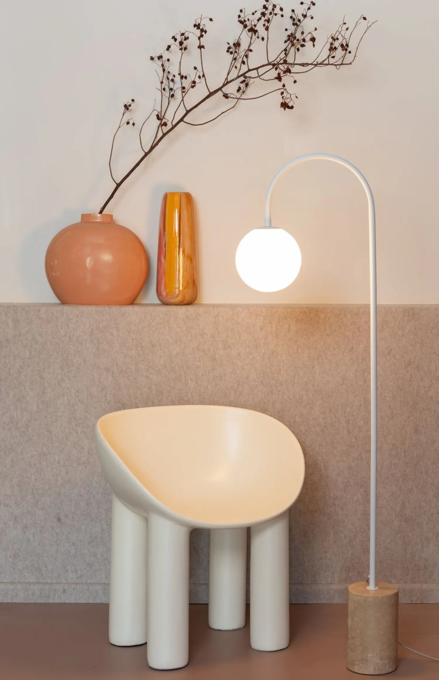 Moderne Vloerlampen|Vloerlampen-It's about RoMi Tivoli Vloerlamp White