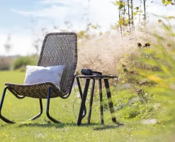 Tuinstoelen-WOOOD Tom Fauteuil Naturel