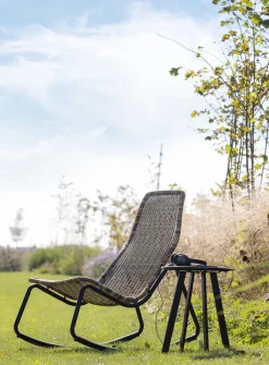 Tuinstoelen-WOOOD Tom Fauteuil Naturel