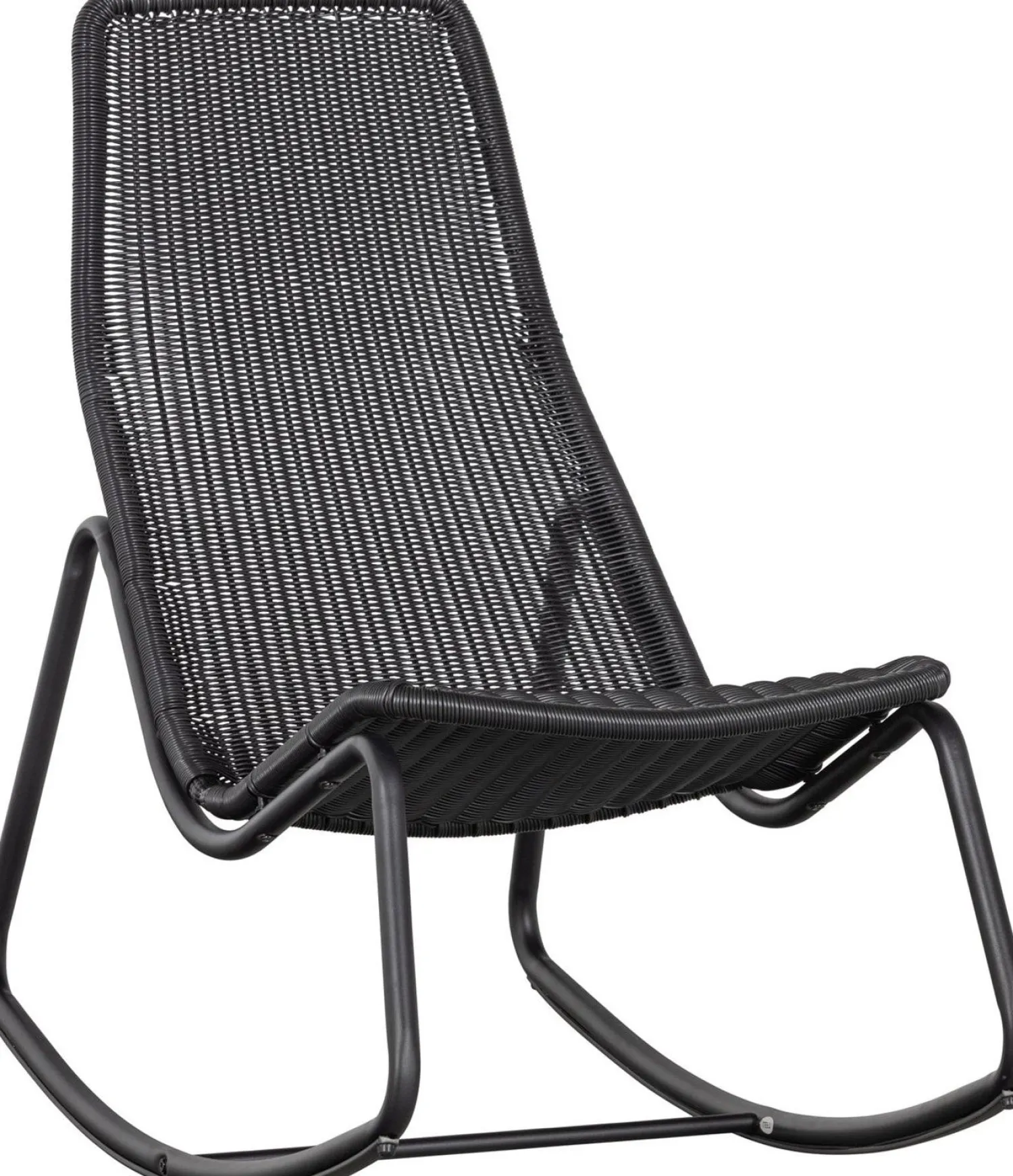 Tuinstoelen-WOOOD Tom Fauteuil Zwart