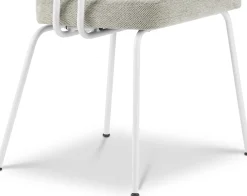 Eetkamerstoelen Met Armleuning-Eijerkamp Collectie Tom Onderstel Wit Armstoel Multigrey, Antracite