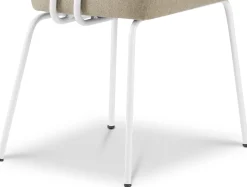 Eetkamerstoelen Met Armleuning-Eijerkamp Collectie Tom Onderstel Wit Armstoel Stone, Antracite