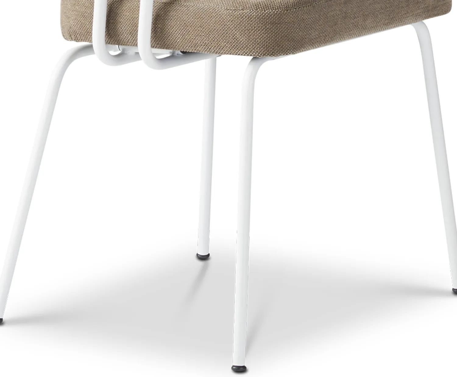 Eetkamerstoelen Met Armleuning-Eijerkamp Collectie Tom Onderstel Wit Armstoel Brown, Tabacco